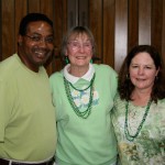 Bob, Grace & Mary racked their wine at the March meeting.