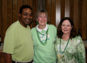 Bob, Grace & Mary racked their wine at the March meeting.